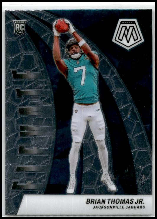 2024 Panini Mosaic Elevate #1 Brian Thomas Jr. Jacksonville Jaguars