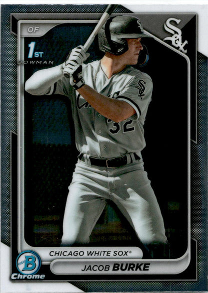2024 Bowman Chrome Prospects #BCP-116 Jacob Burke Chicago White Sox