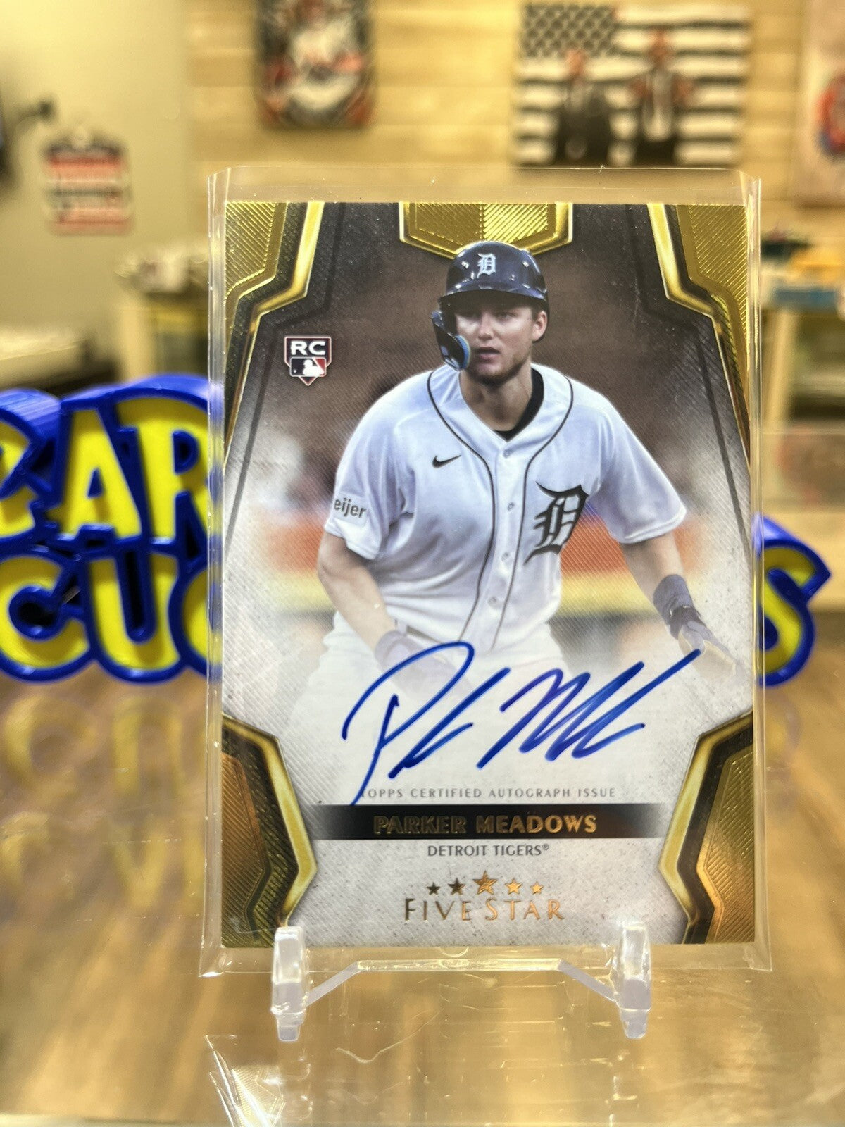 2024 Topps Five Star Parker Meadows RC Auto #FSA-PM Tigers