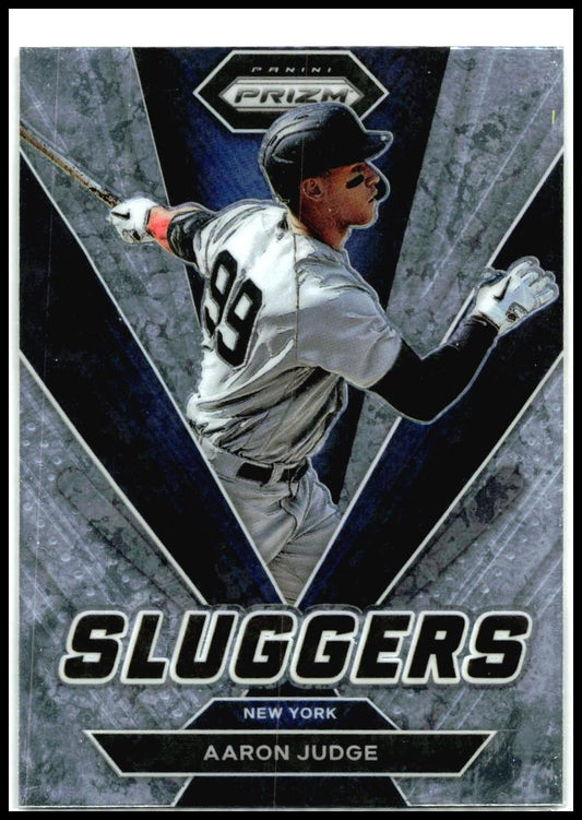 2022 Panini Prizm Sluggers #SL-3 Aaron Judge New York Yankees