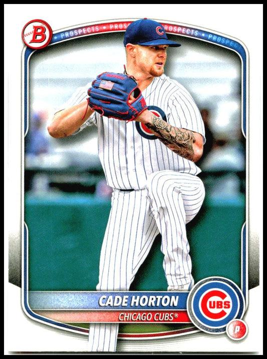 2025 Bowman Prospects #BP-10 Cade Horton Chicago Cubs