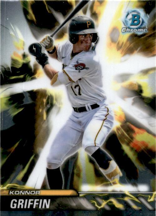 2024 Bowman Draft Chrome Plasma Power #PP-10 Konnor Griffin Pittsburgh Pirates