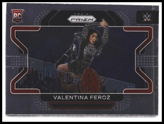 Valentina Feroz #92 2022 Panini Prizm WWE Rookie RC