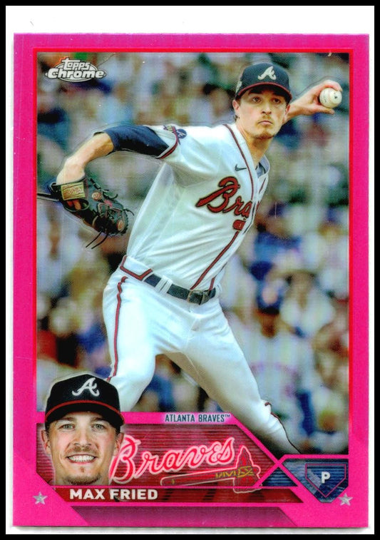 2023 Topps Pink #290 Max Fried Atlanta Braves