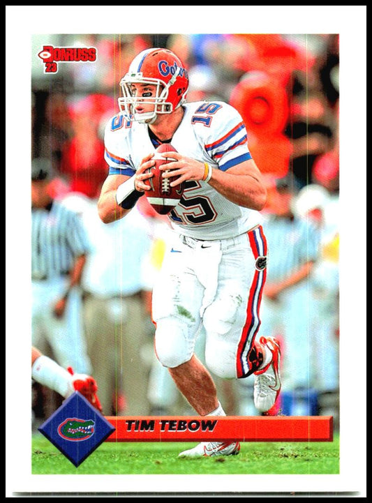 2023 Panini Chronicles Draft Picks Donruss Retro #3 Tim Tebow Florida Gators