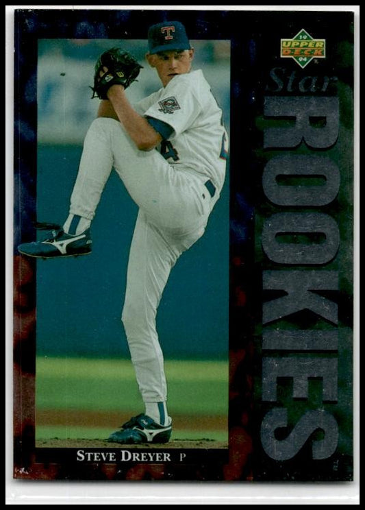 1994 Upper Deck #9 Steve Dreyer Rookie Texas Rangers
