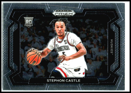 2024 Panini Prizm Draft Picks #17b Stephon Castle Connecticut Huskies