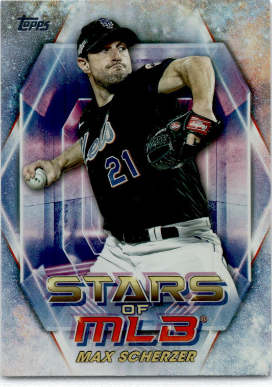 2023 Topps Update Stars of MLB #SMLB-78 Max Scherzer New York Mets