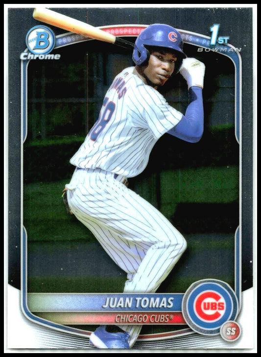 2025 Bowman Chrome #BCP-230 Juan Tomas Cubs