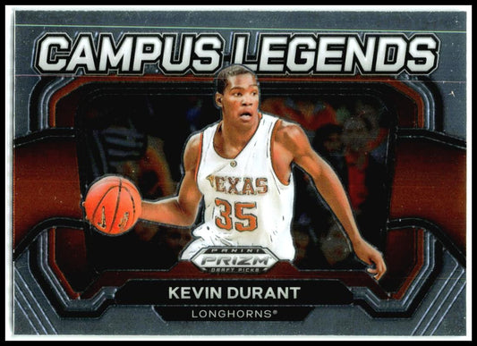 2024 Panini Prizm Draft Picks Campus Legends #3 Kevin Durant Rockets