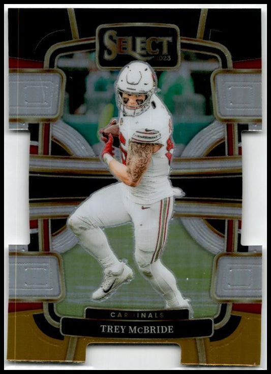 2023 Panini Select Black and Gold Prizms Die Cuts #1 Trey McBride Arizona