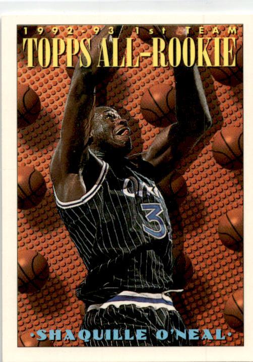 1993-94 Topps #152 Shaquille O'Neal Orlando Magic