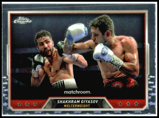 2024 Topps Chrome Boxing #84 Shakhram Giyasov