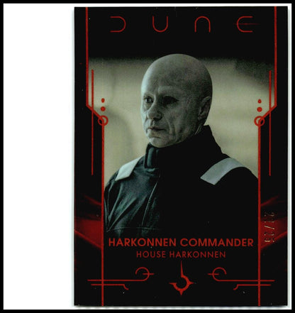 2024 Dune Chrome® - Hobby Box Orange Refractor /25 ##27 Harkonnen Commander