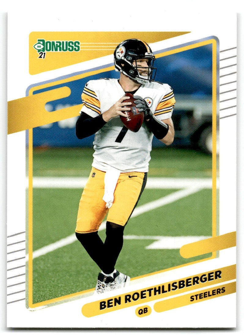 2021 Donruss Ben Roethlisberger Pittsburgh Steelers #19