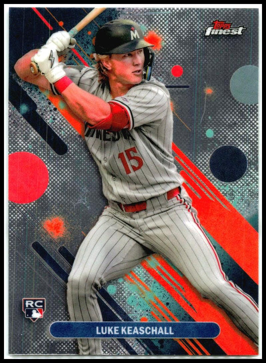 2025 Topps Finest #79 Luke Keaschall Twins