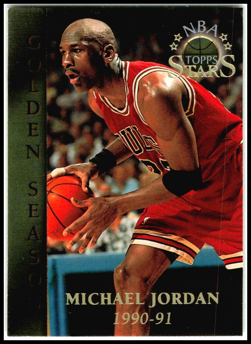1996-97 Topps Stars #74 Michael Jordan Chicago Bulls