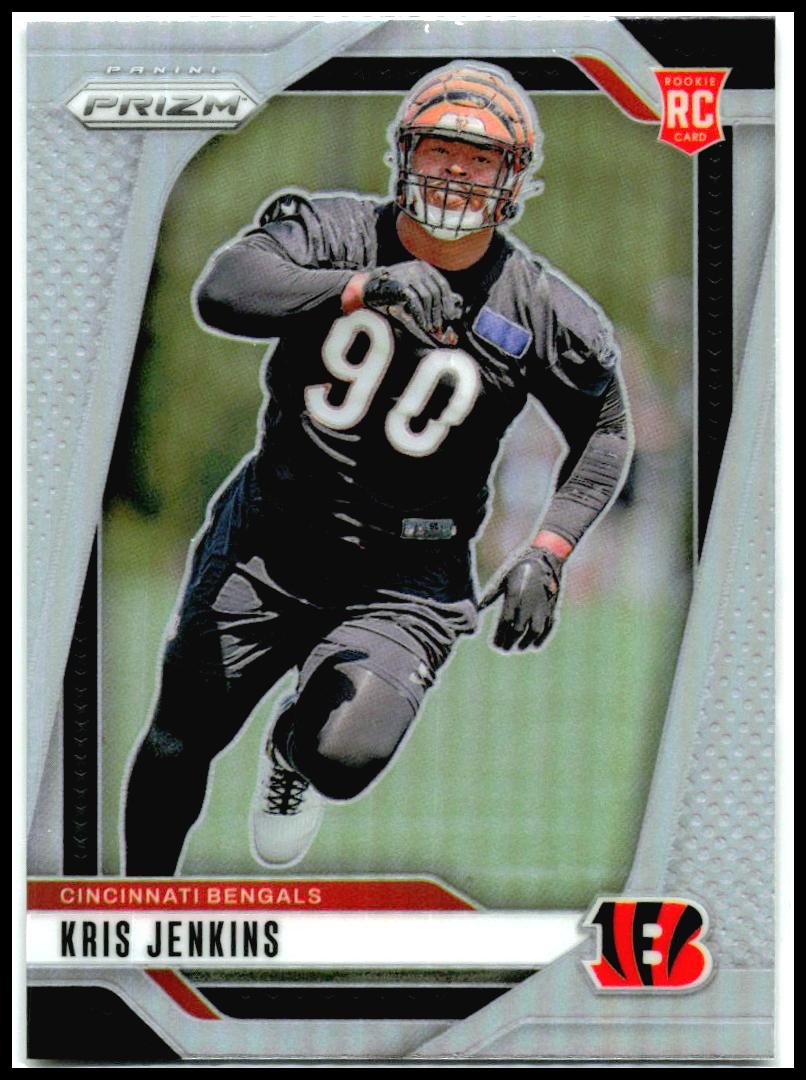 2024 Panini Prizm Silver #364 Kris Jenkins Rookie Cincinnati Bengals