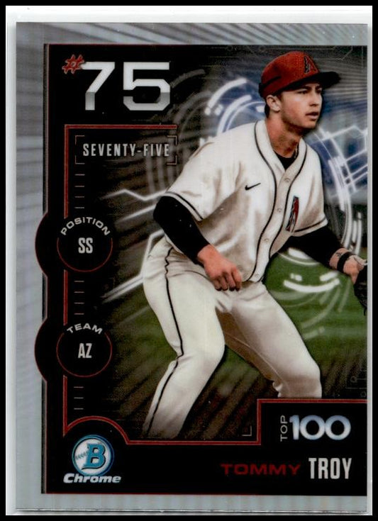 2025 Bowman Scouts' Top 100 #BTP-75 Tommy Troy
