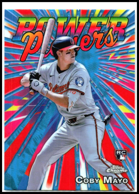 2025 Topps Chrome Power Players #PP-21 Coby Mayo