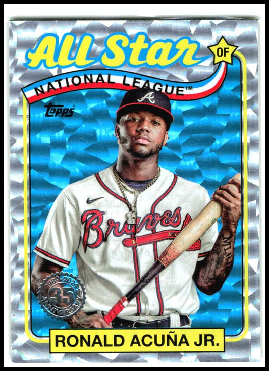 2024 Topps 1989 Topps 35th Anniversary All-Stars Foil # Ronald Acuña Jr.