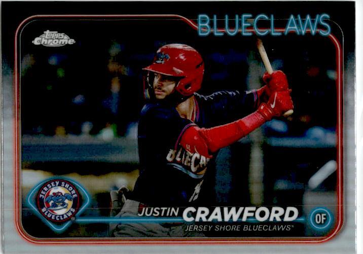 2024 Topps Pro Debut Prism #PD-124 Justin Crawford