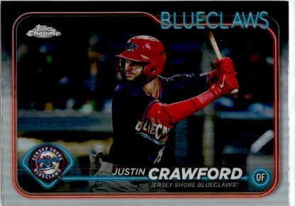 2024 Topps Pro Debut Prism #PD-124 Justin Crawford