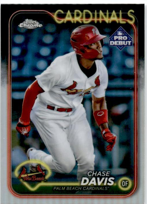 2024 Topps Pro Debut Chrome #PD-149 Chase Davis Palm Beach Cardinals