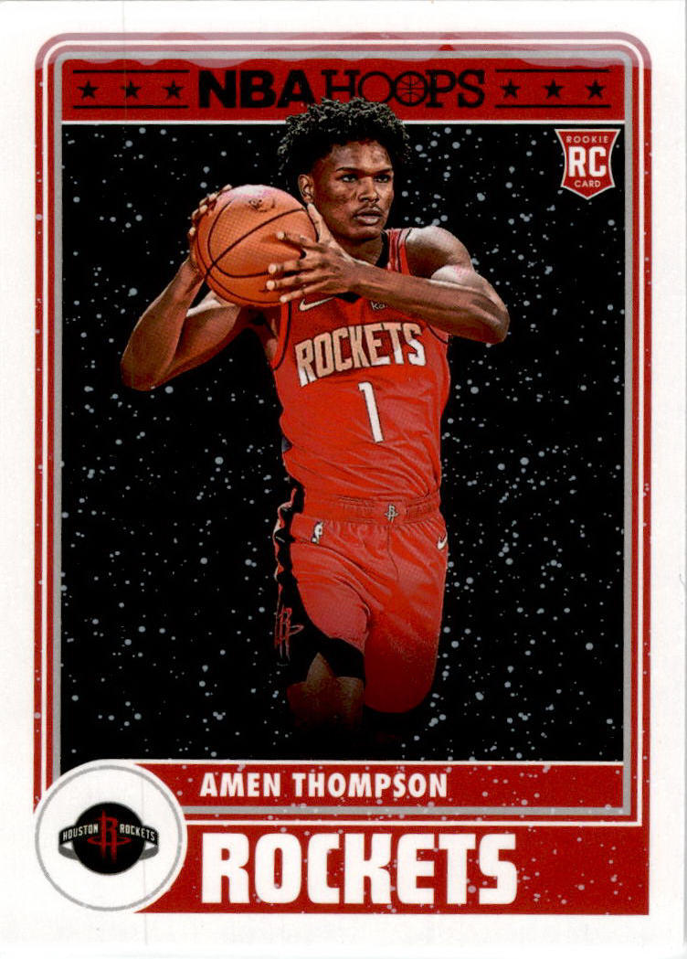 2023-24 Hoops Winter #300 Amen Thompson Houston Rockets