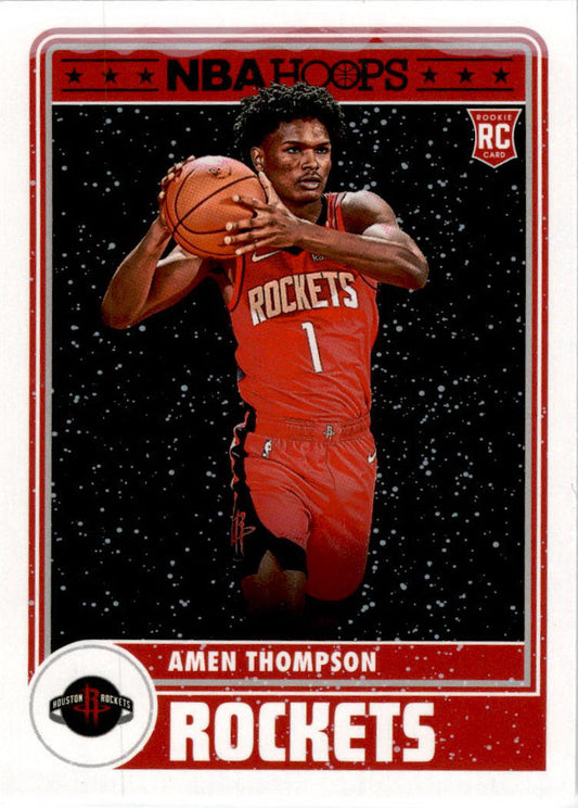 2023-24 Hoops Winter #300 Amen Thompson Houston Rockets