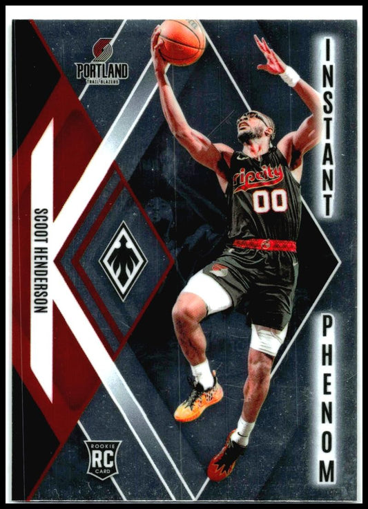2023-24 Panini Phoenix Instant Phenom #10 Scoot Henderson Portland Trail Blazers