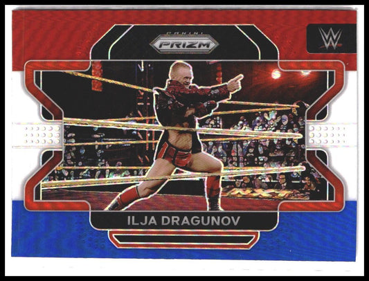 Ilja Dragunov #53 2022 Panini Prizm WWE Red, White and Blue