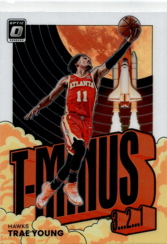 2021-22 Donruss Optic #13 Trae Young Atlanta Hawks