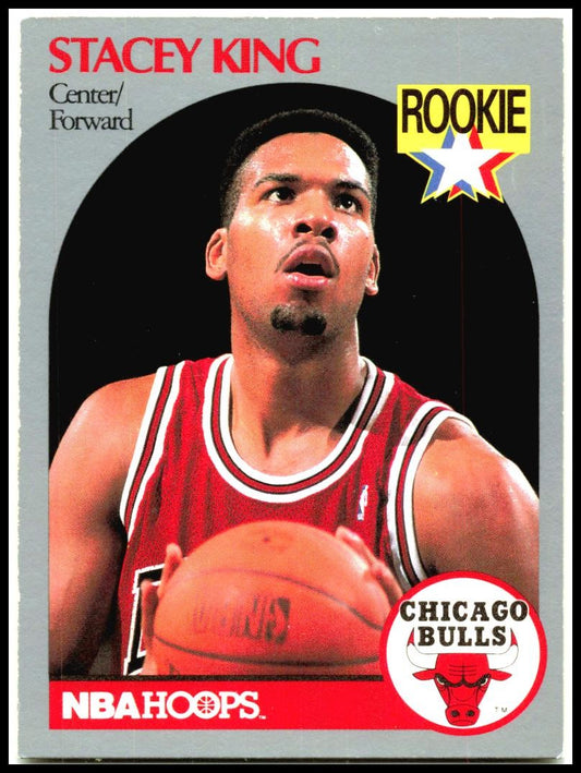 1990 Hoops #66 Stacey King Chicago Bulls