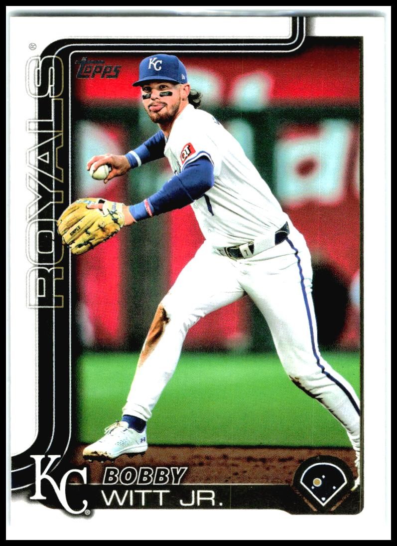 2025 Topps #100 Bobby Witt Jr. Kansas City Royals