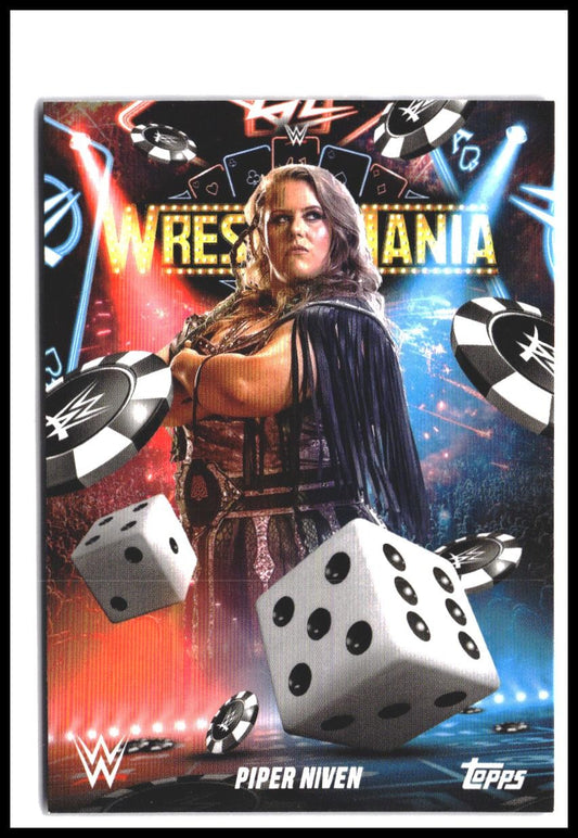 2025 Topps WWE WrestleMania 41 (Las Vegas Exclusive) #WM-18 Piper Niven