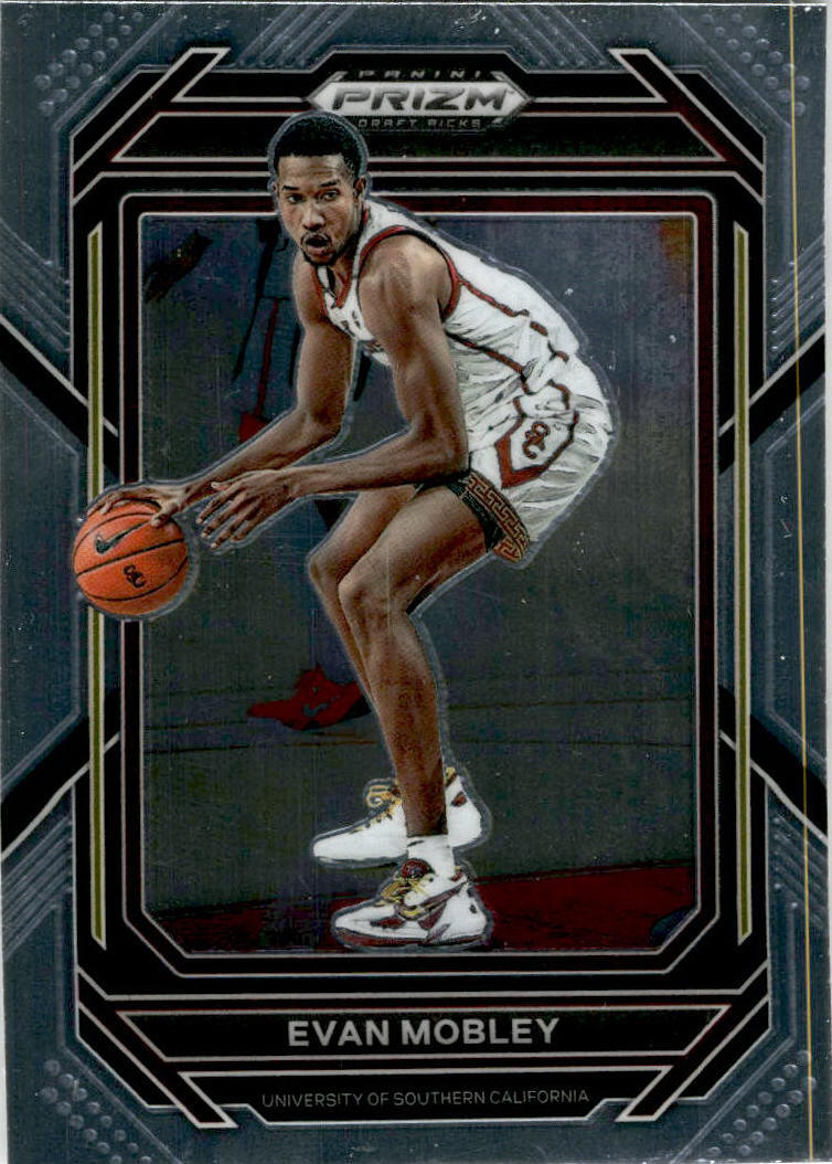 2023 Panini Prizm Draft Picks #69 Evan Mobley Cleveland Cavaliers