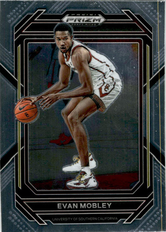 2023 Panini Prizm Draft Picks #69 Evan Mobley Cleveland Cavaliers