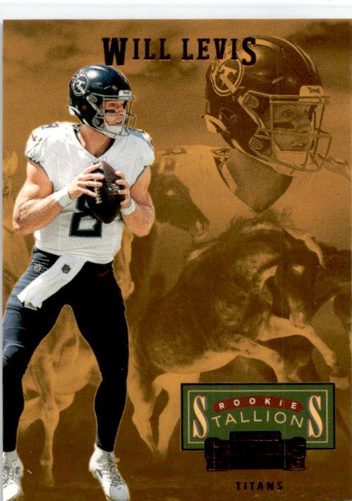 2023 Panini Contenders Rookie Stallions #7 Will Levis Tennessee Titans