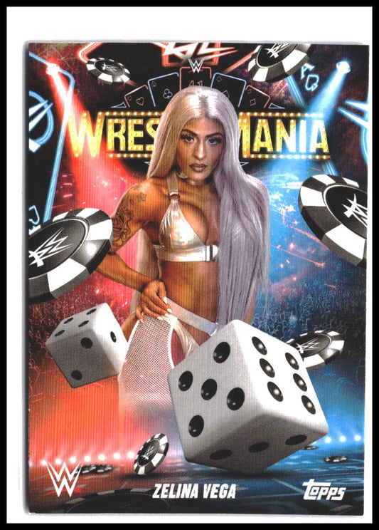 2025 Topps WWE WrestleMania 41 (Las Vegas Exclusive) #WM-17 Zelina Vega
