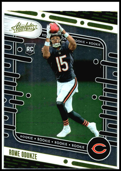 2024 Panini Absolute #109 Rome Odunze Chicago Bears