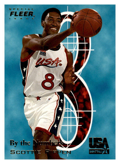 1996 Fleer USA #17 Scottie Pippen