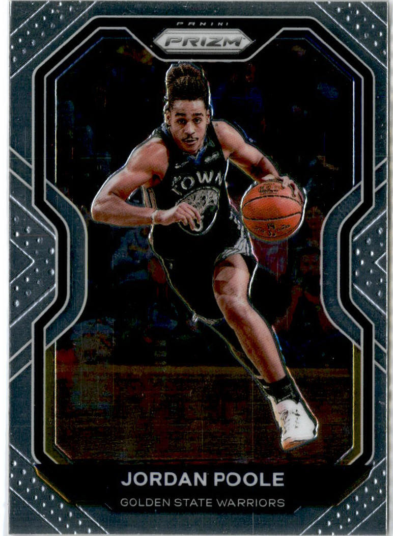 2020-21 Panini Prizm #147 Jordan Poole Golden State Warriors