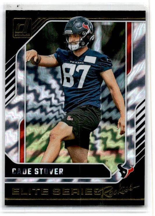 2024 Donruss The Elite Series Rookies #11 Cade Stover Houston Texans