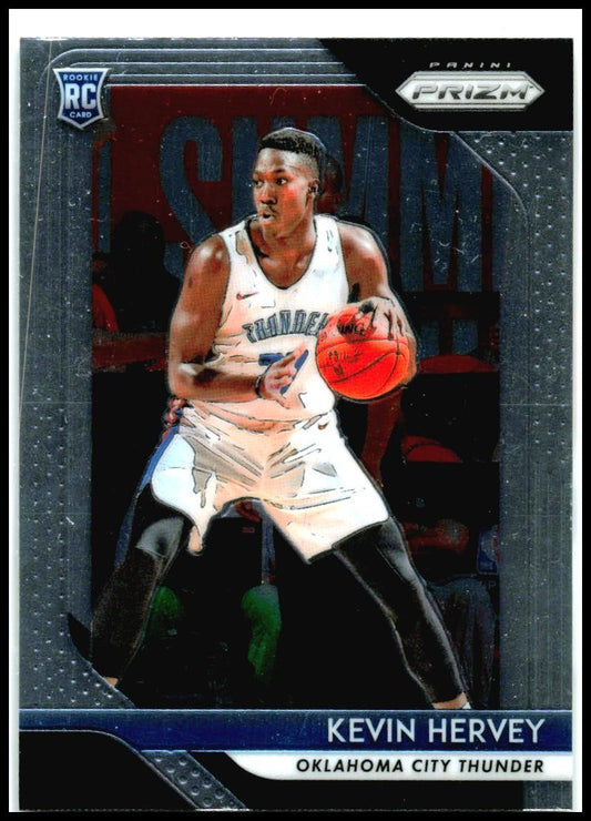 2018-19 Panini Prizm #29 Kevin Hervey Rookie Oklahoma City Thunder