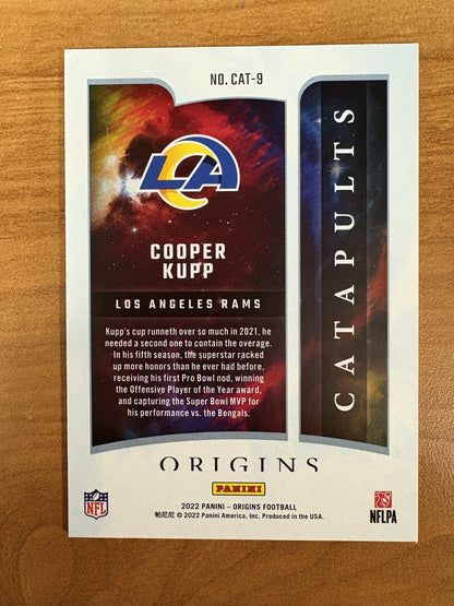 2022 Panini Origins Catapults #CAT-9 Cooper Kupp Los Angeles Rams