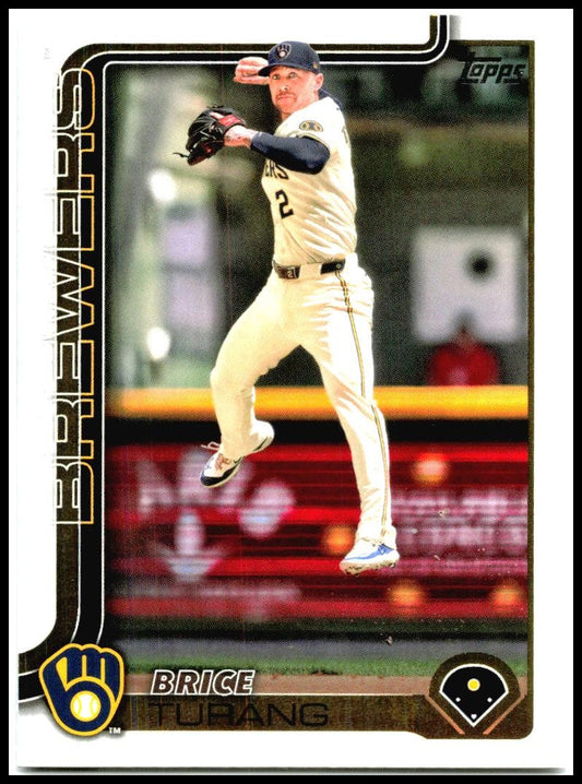 2025 Topps #45 Brice Turang Milwaukee Brewers
