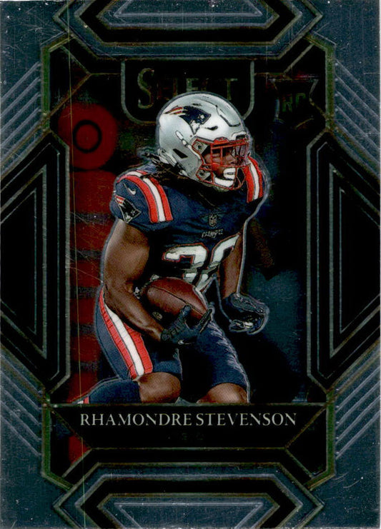2021 Panini Select #275 Rhamondre Stevenson Rookie