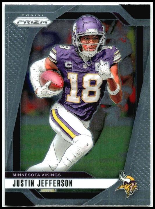 2024 Panini Prizm #187 Justin Jefferson Minnesota Vikings