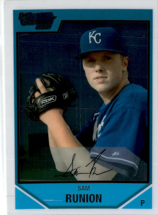 2007 Bowman Draft Picks & Prospects #BDPP20 Sam Runion Kansas City Royals